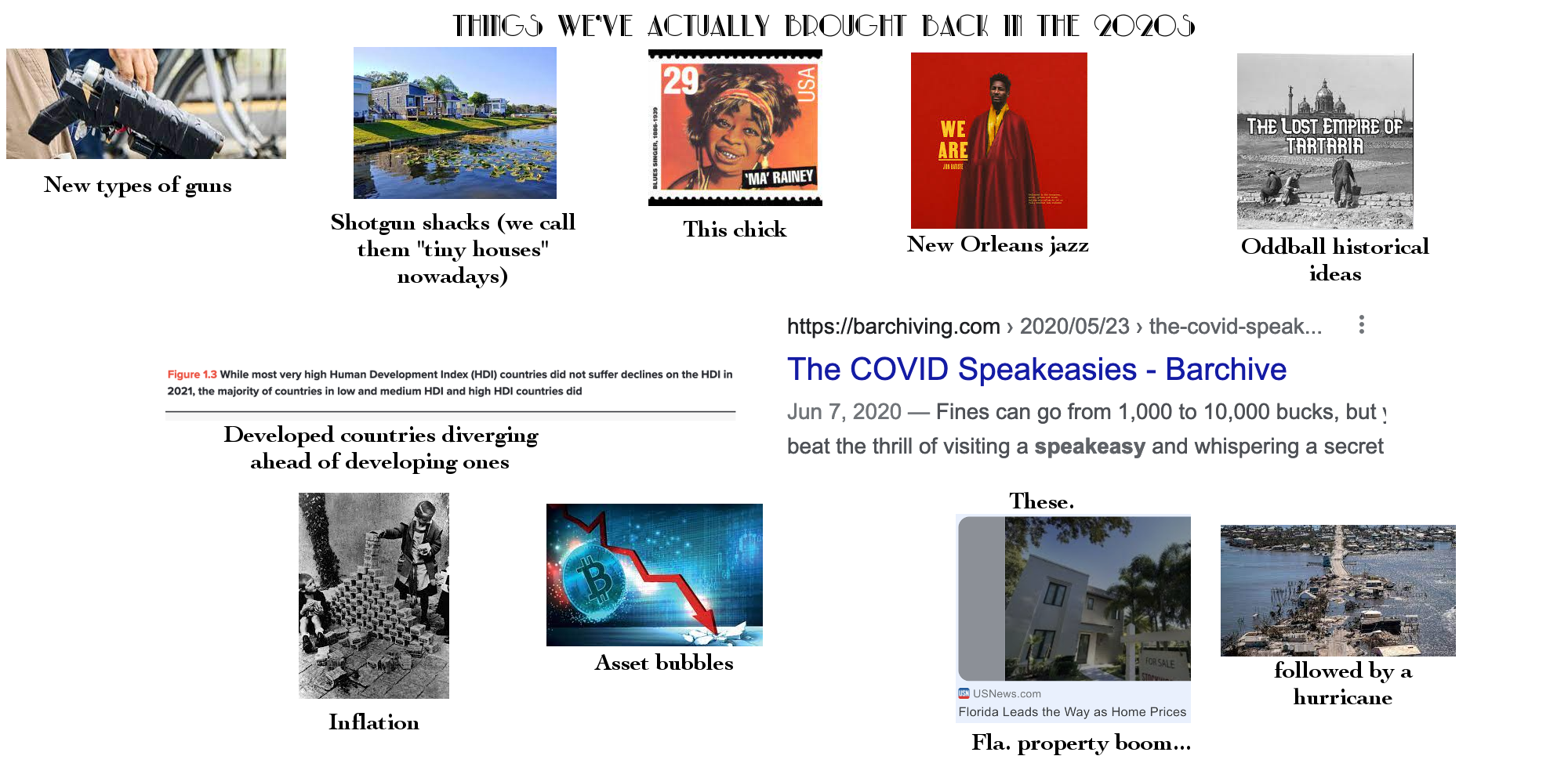 Things we've actually brought back in the 2020s starter pack | /r ...