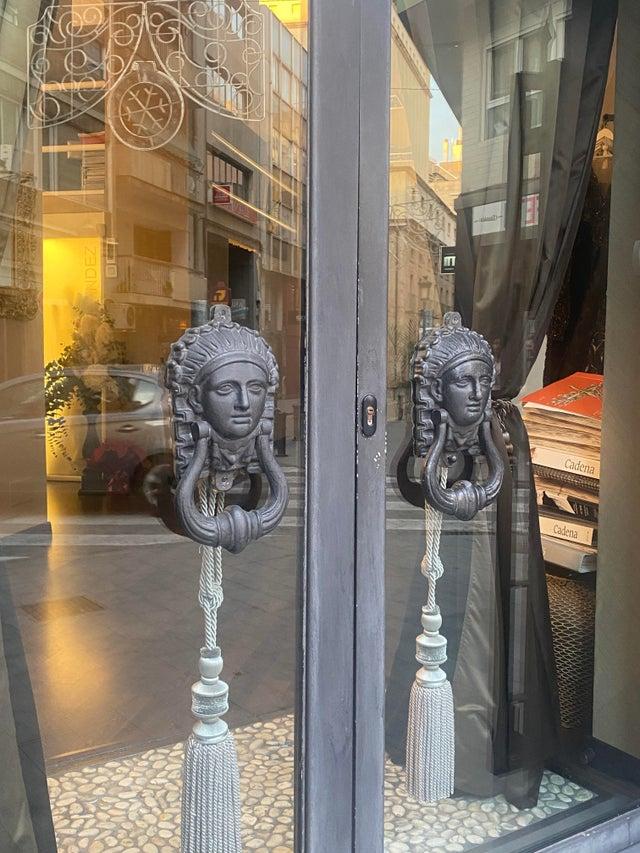 Steel Door Knockers on glass Know Your Meme