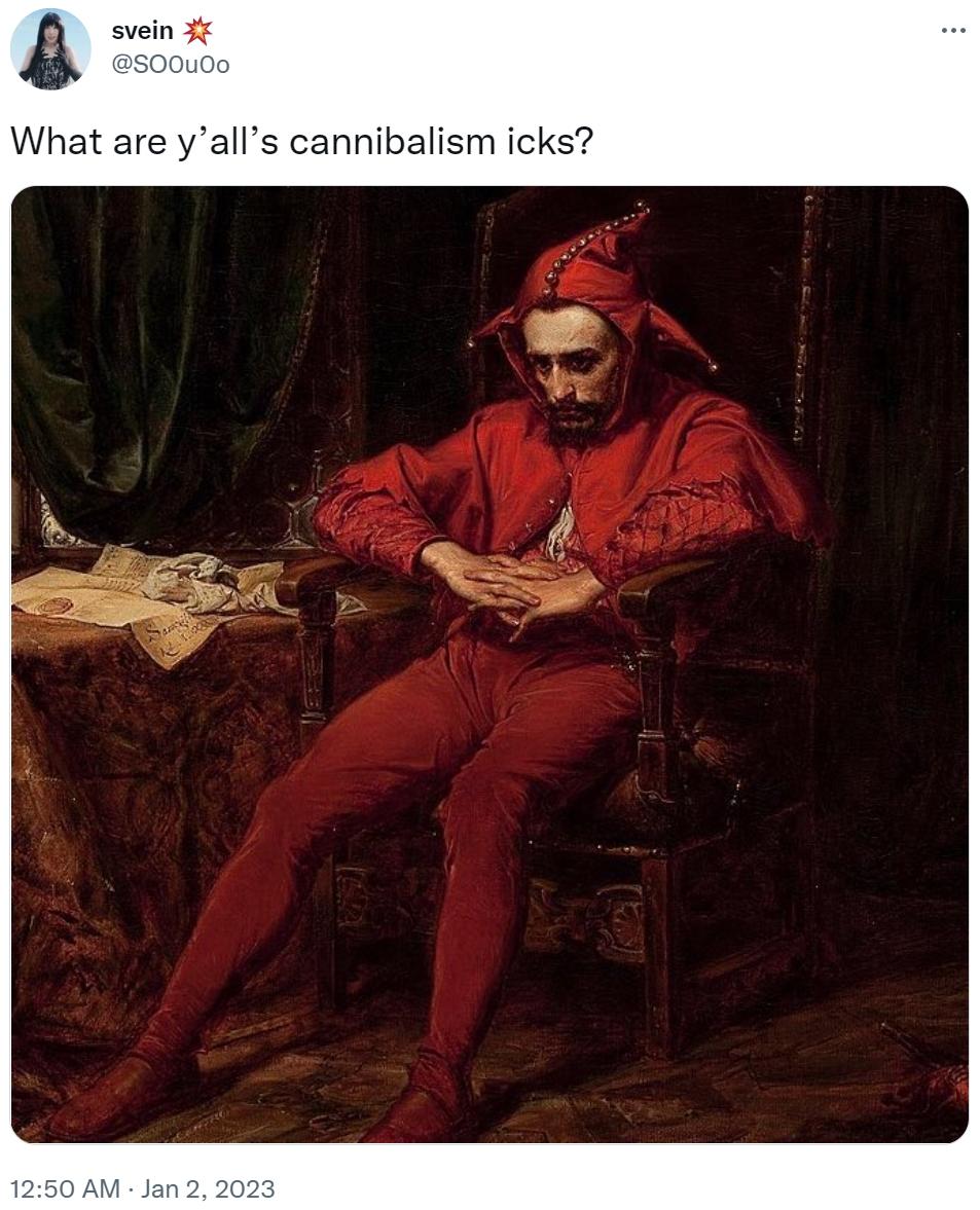 What are y’all’s cannibalism icks? What Are Your Icks? / Ick Challenge Know Your Meme