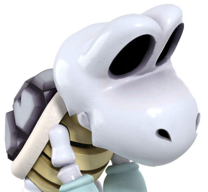 Mario Party 8 HD Lose Pose Renders Dry Bones Super Mario Know