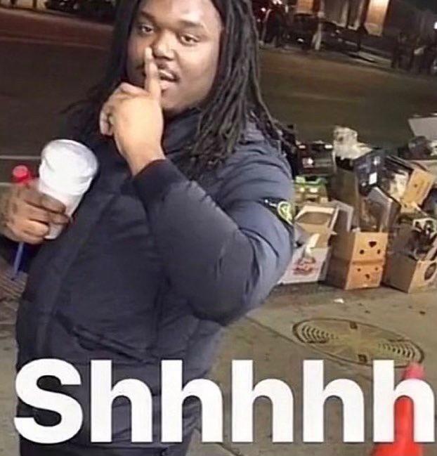 Lucki “Shhhhhh” Cropped Version Lucki “Shhhhhh” Know Your Meme