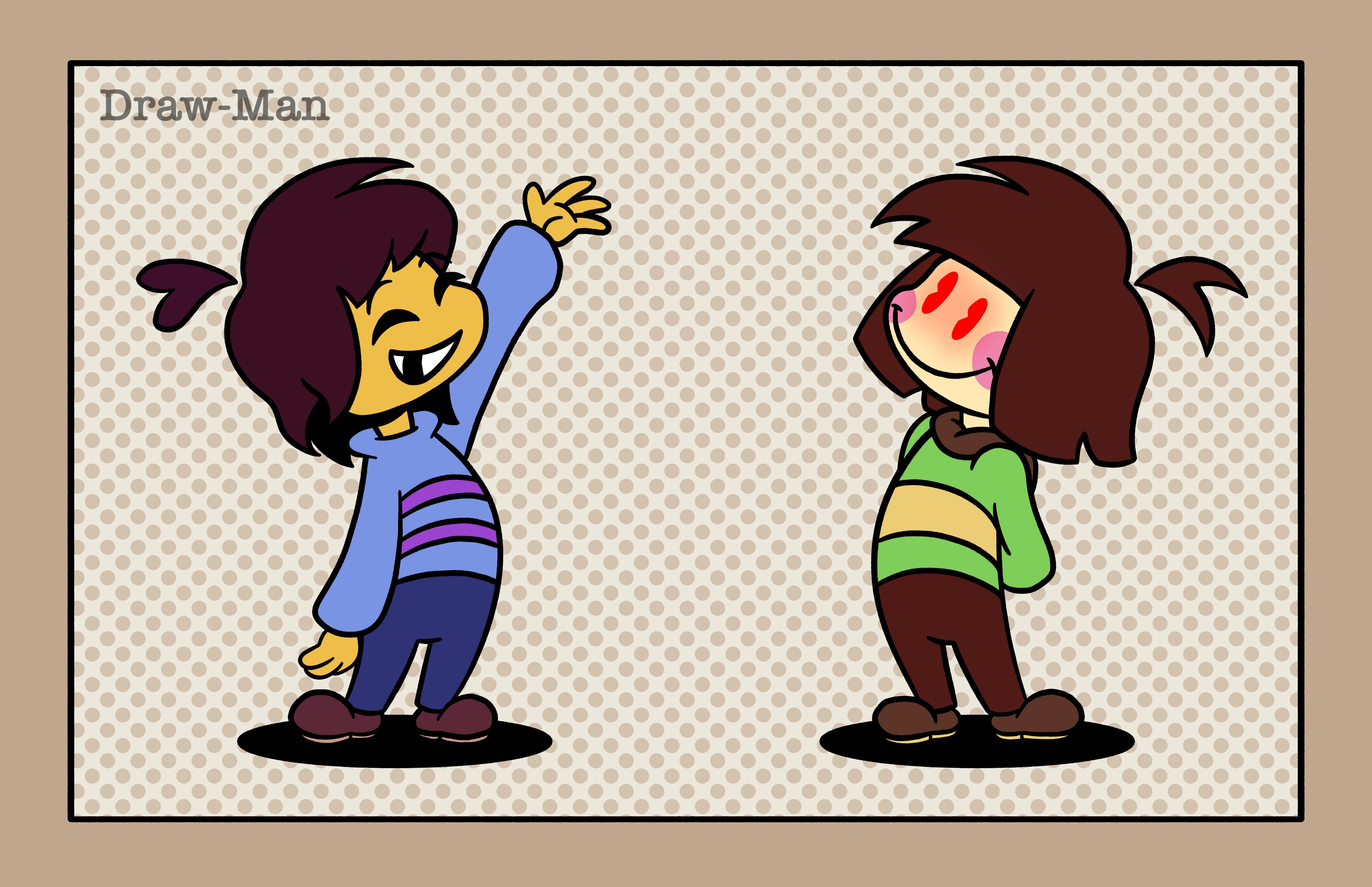 Undertale frisk x chara porn