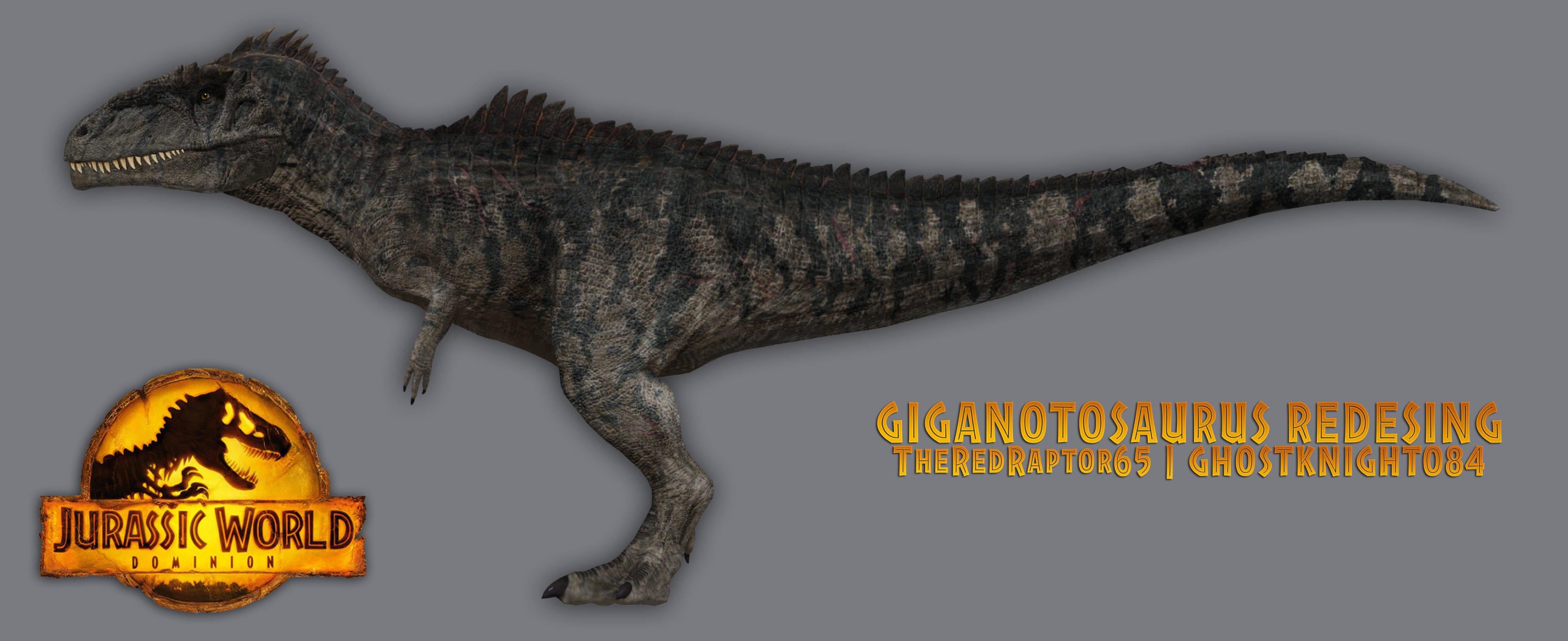 Jurassic world giganotosaurus redesign Jurassic Park Know Your Meme