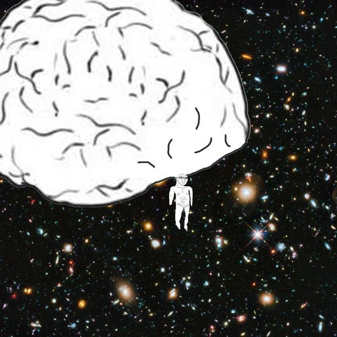 Brain To The Cosmos Big Brain Wojak Know Your Meme