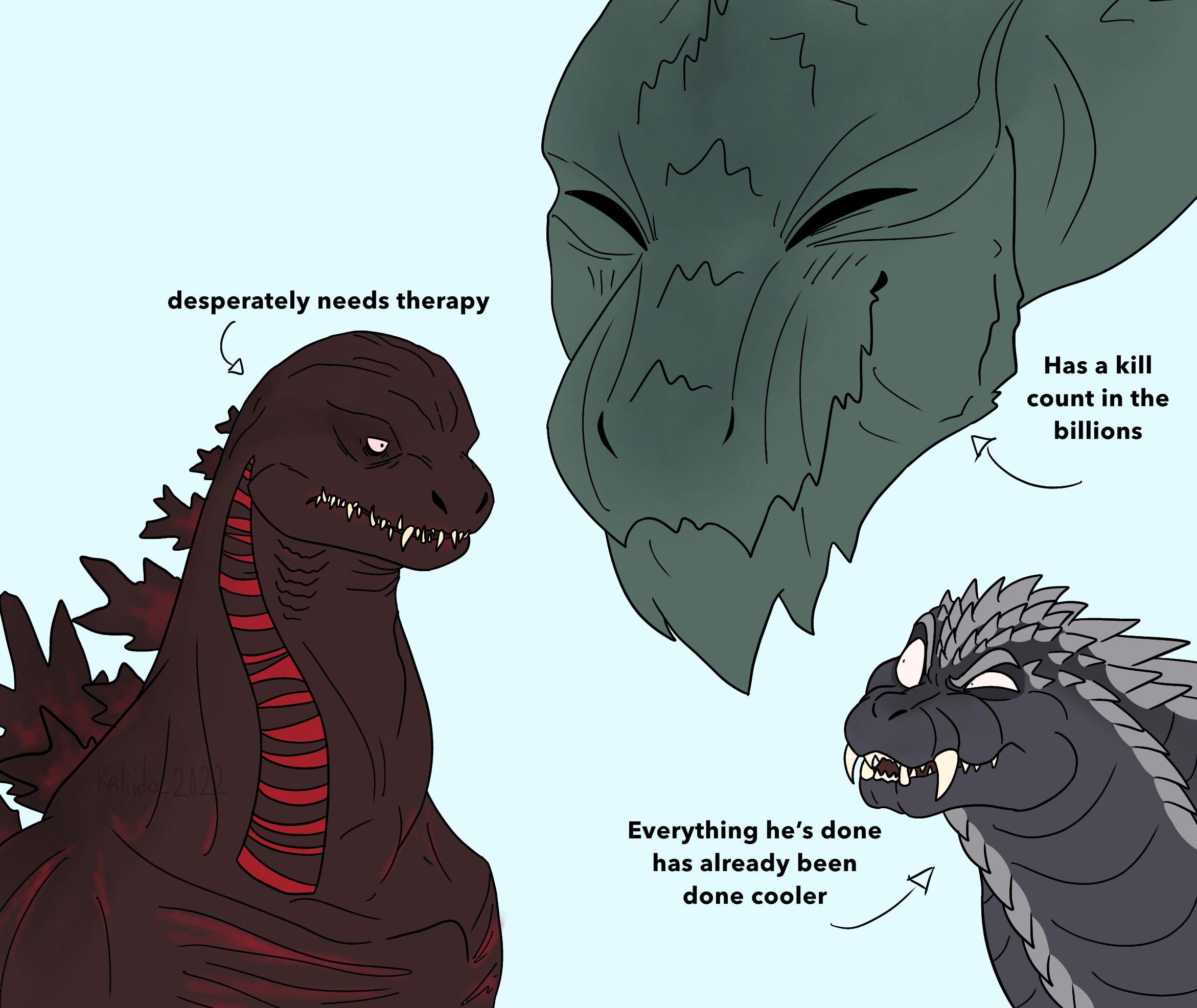 Reiwa Godzilla trio Godzilla Know Your Meme