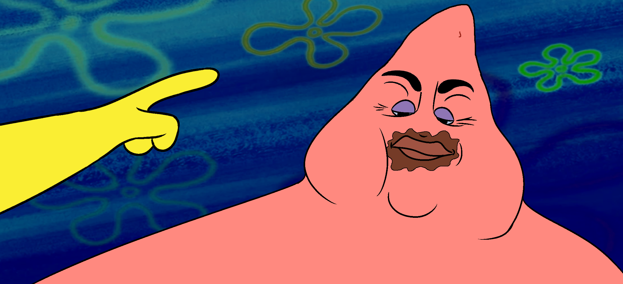 You're not really gonna eat all the candy bars, are ya Pat? Big Jack