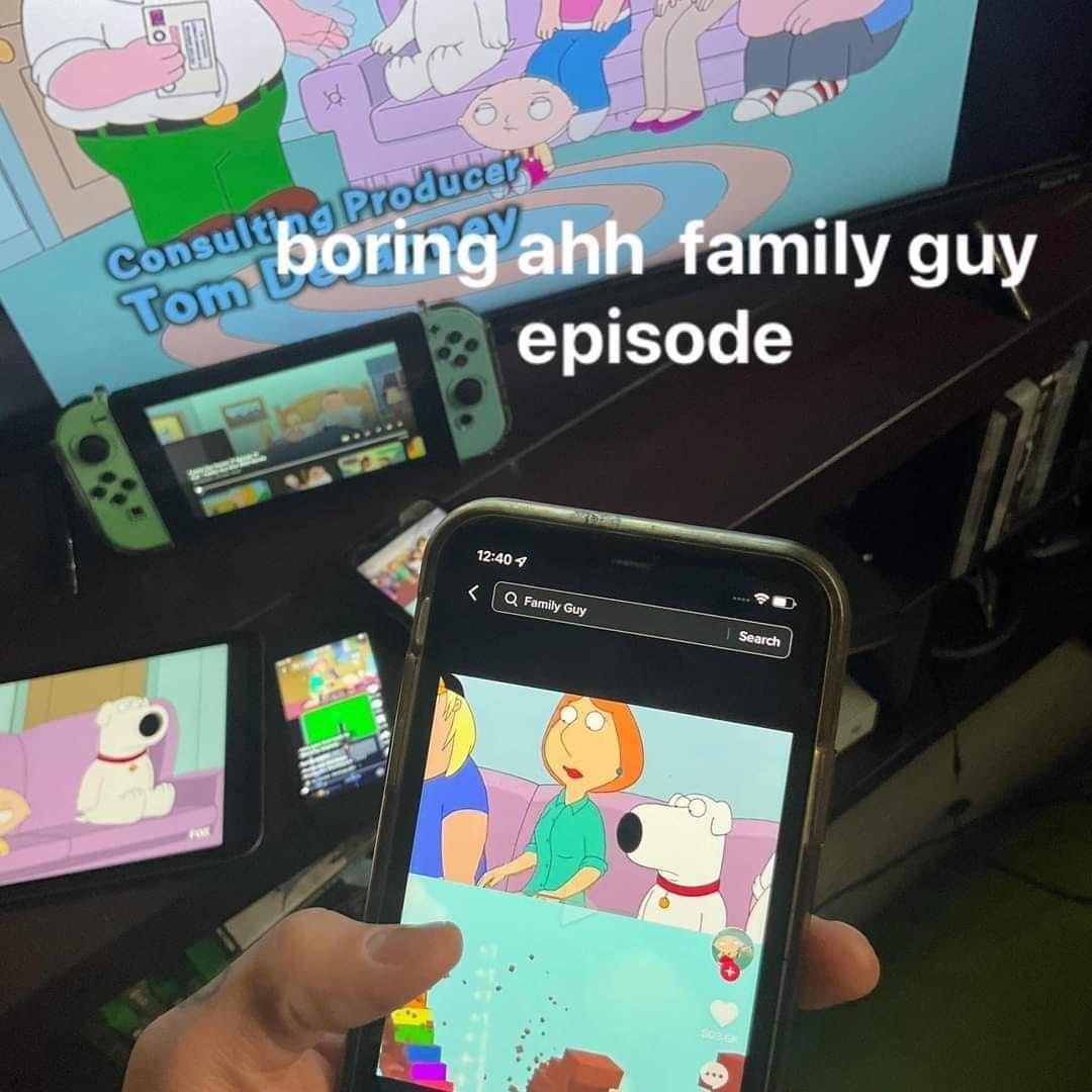 Boring Ahh Family Guy Episode meme Boring Ahh Family Guy Episode