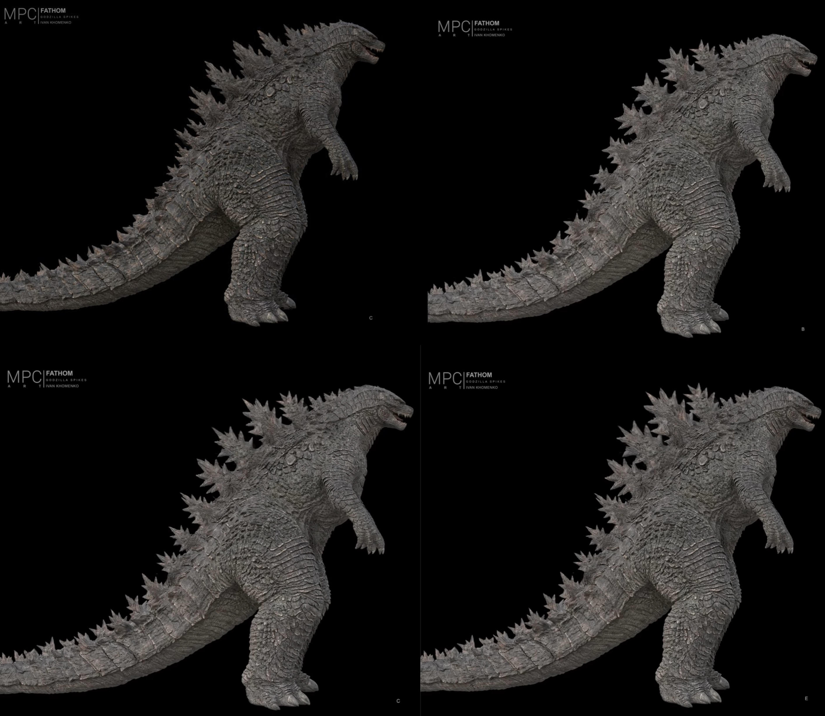 Godzilla concept designs Godzilla Know Your Meme