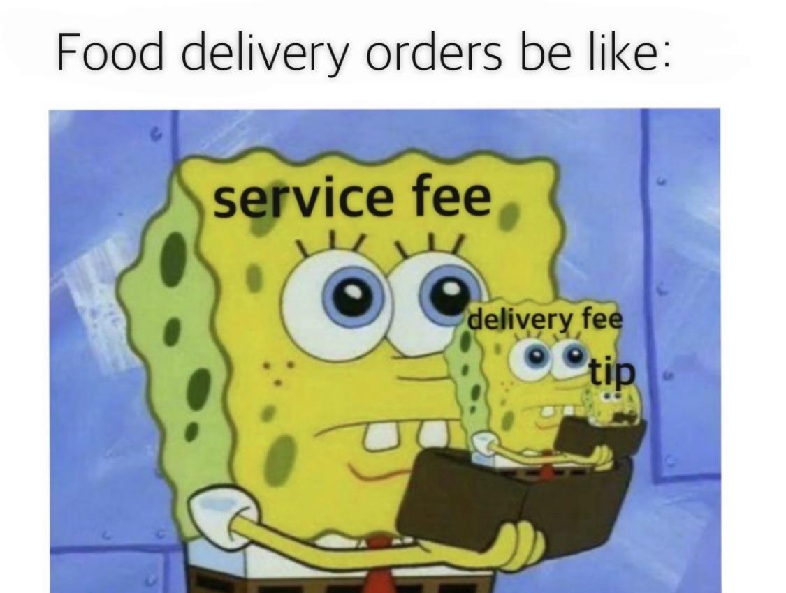 Food delivery orders be like /r/memes Know Your Meme