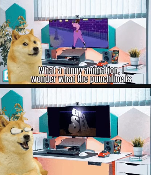 Doge learns about Axel in Harlem Animan Studios / Axel in Harlem
