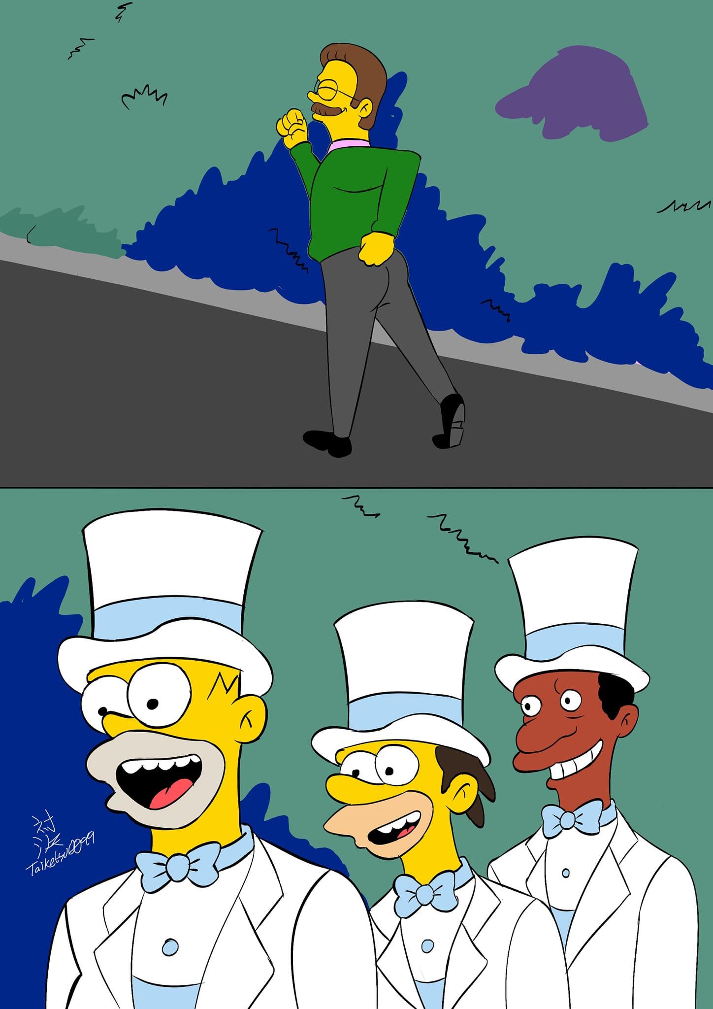 The Simpsons Animan Studios / Axel in Harlem Know Your Meme