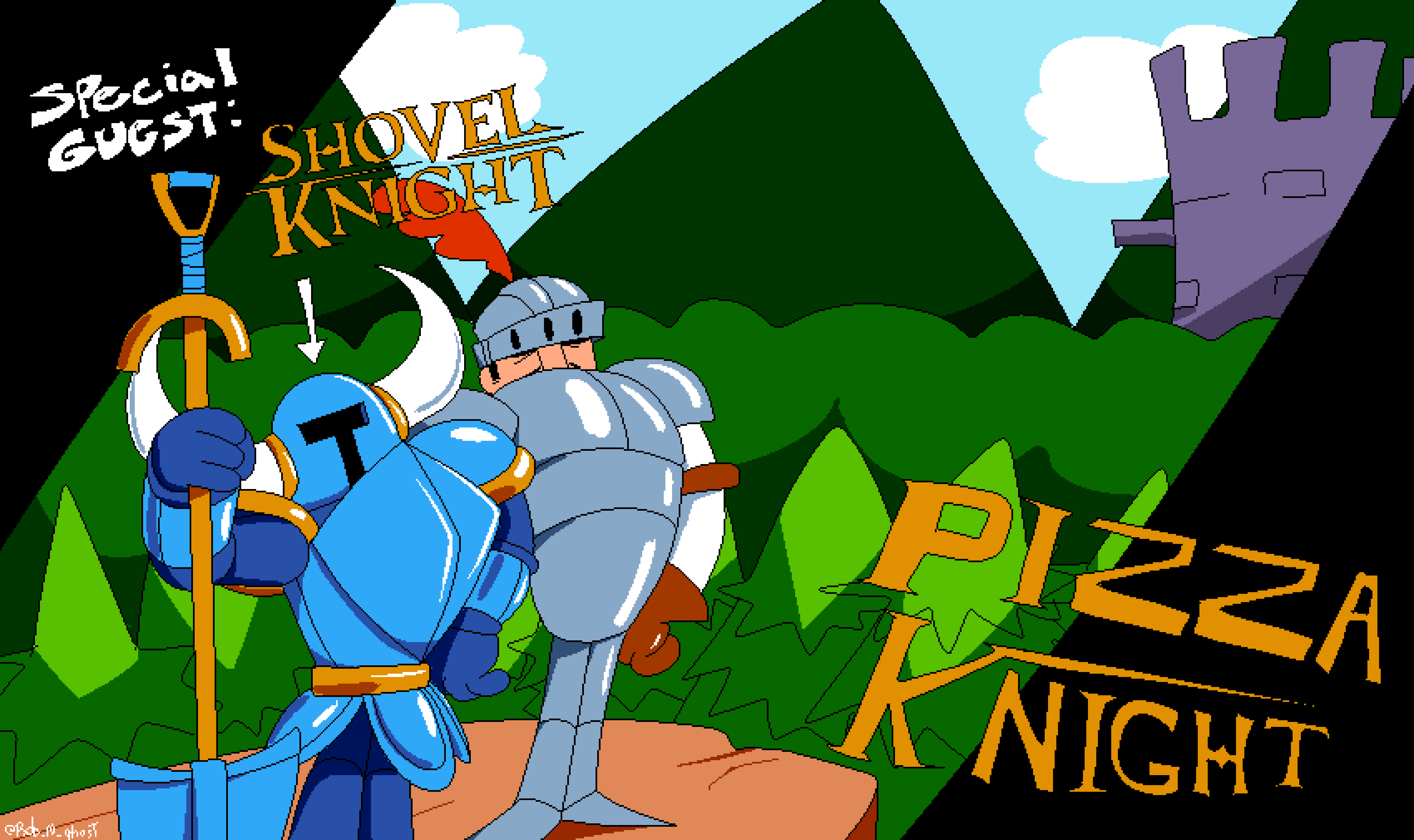 Shovel Knight x Pizza Tower Pizza Tower Know Your Meme