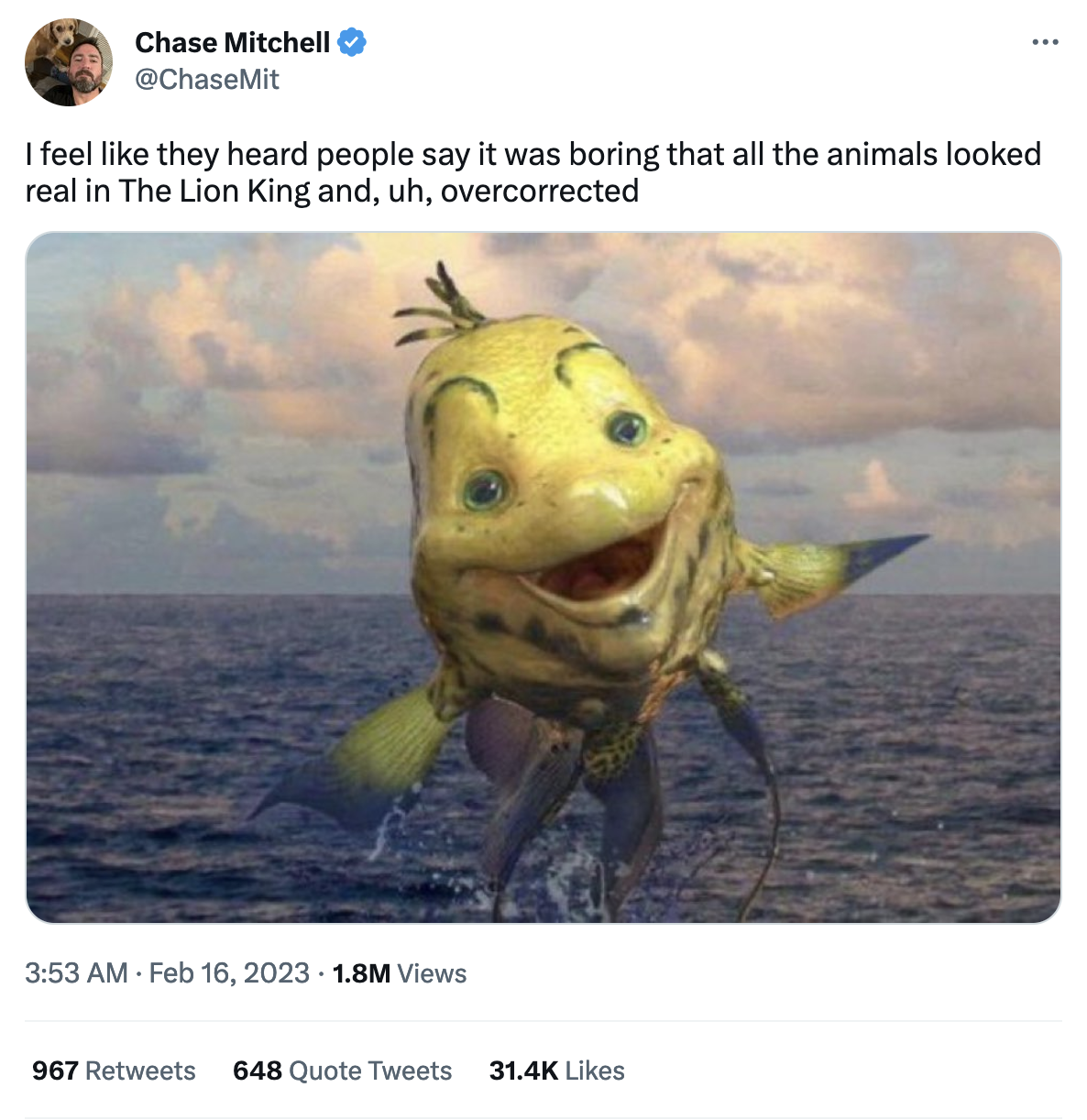 Flounder (Live Action Little Mermaid Hoax) Flounder (Live Action