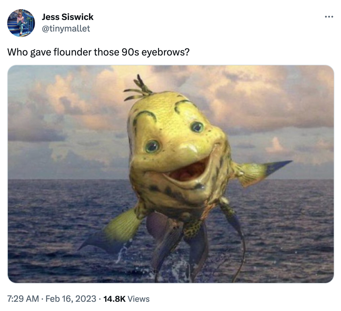 Flounder (Live Action Little Mermaid Hoax) Flounder (Live Action