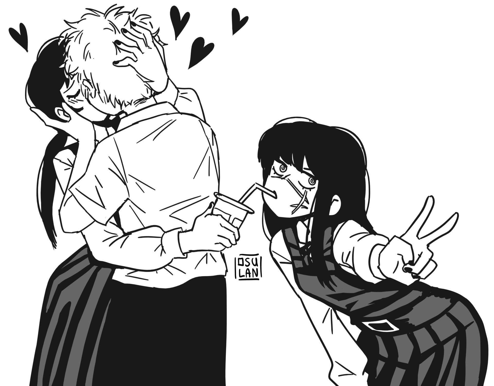 Yoru taking advantage of the moment Chainsaw Man Know Your Meme