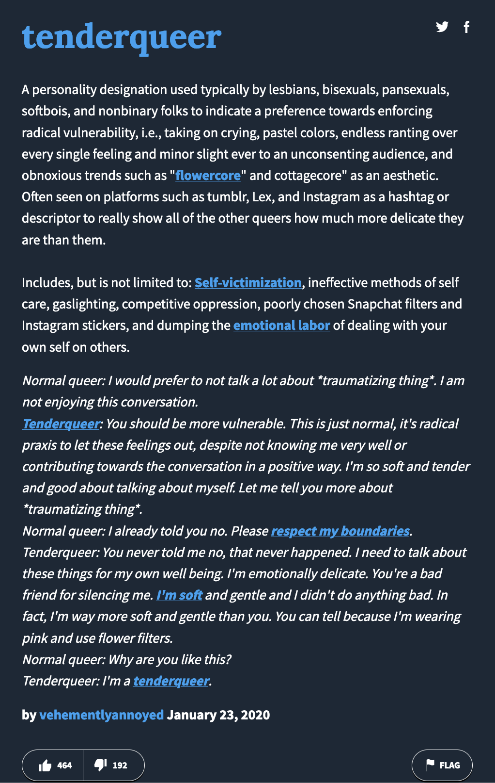 Tenderqueer Tenderqueer Know Your Meme