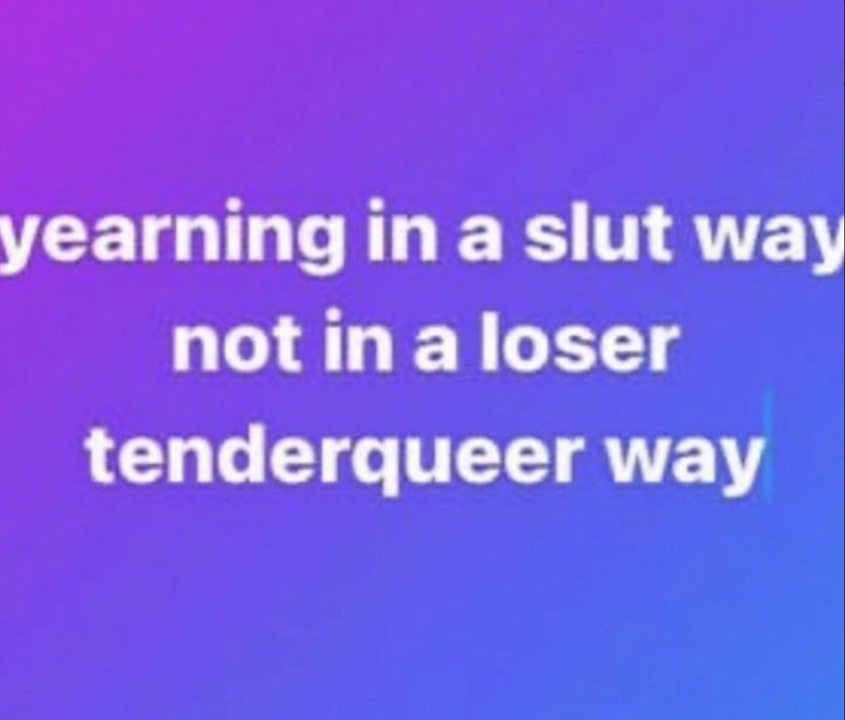 Tenderqueer Tenderqueer Know Your Meme