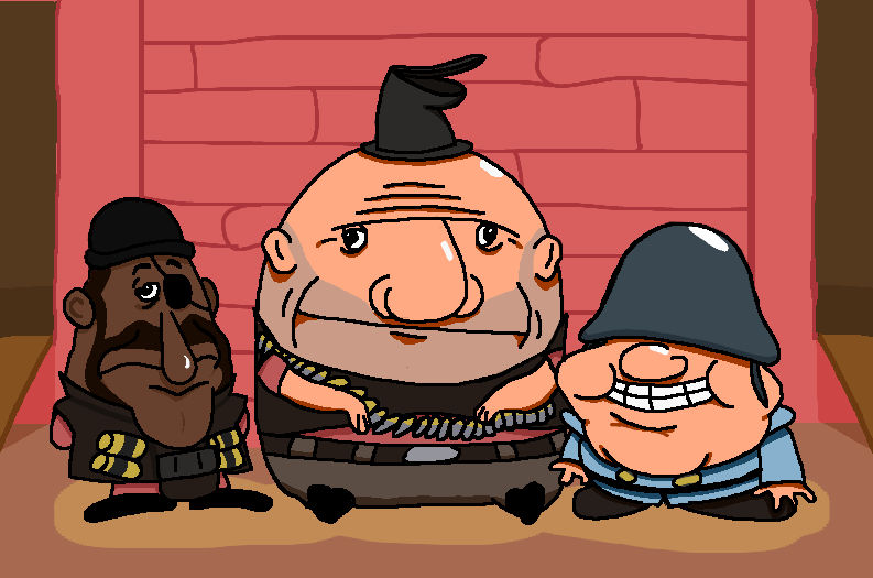 "Pizza Tower but there's two of them and they need to find the