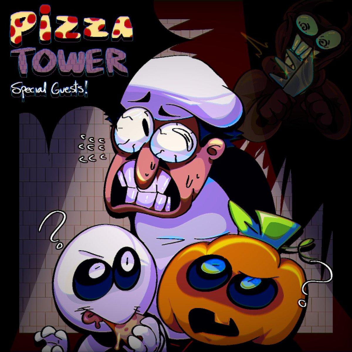 It Pizzascare Time Pizza Tower Special Guest Fanart Know Your Meme