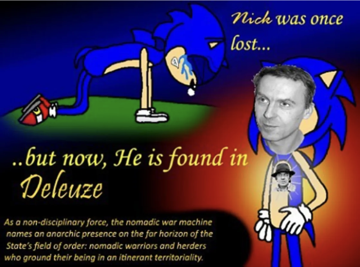 Nick Land / Accelerationism /Outsideness Nick Land / Accelerationism Know Your Meme