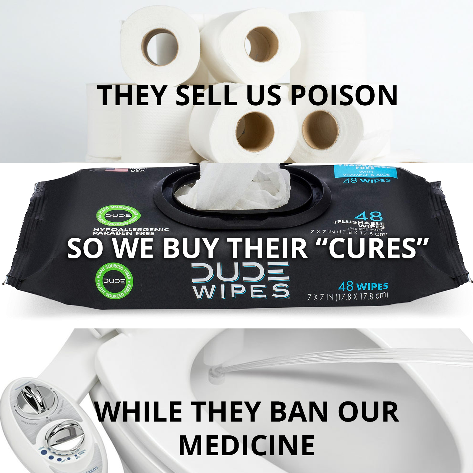 Wet wipes aren't flushable /r/dankmemes Know Your Meme