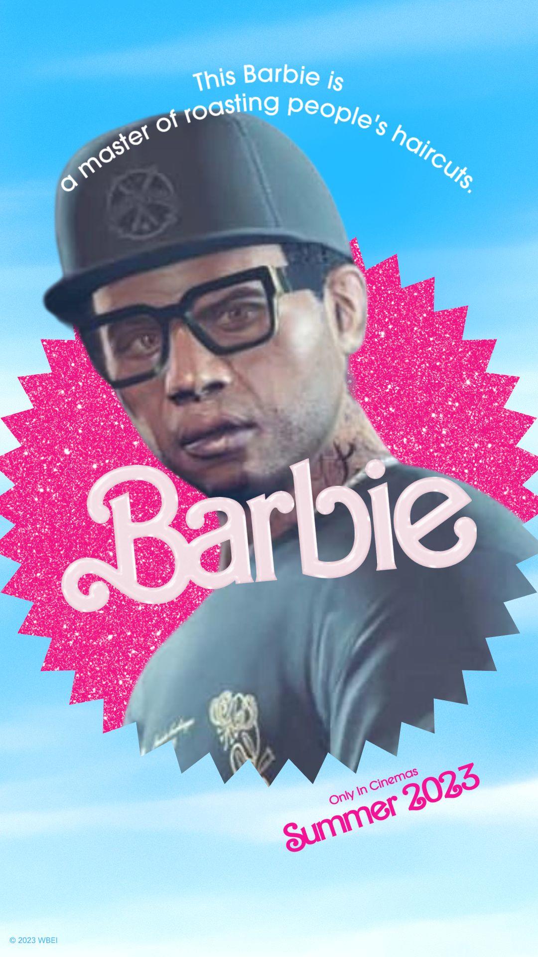 Can a loc come up in Barbie's crib? Barbie Movie Poster Memes Know