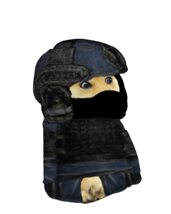 Secret Lab Ntf (Balaclava) /r/dogelore Ironic Doge Memes Know