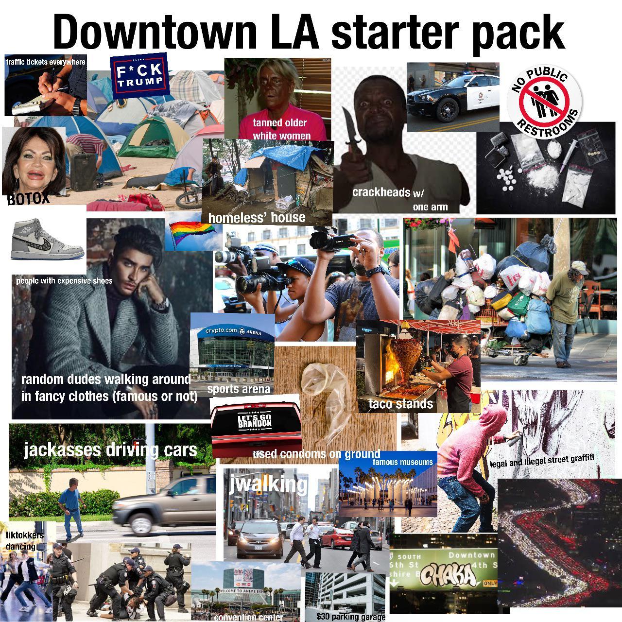 Downtown LA Starter Pack /r/starterpacks Starter Packs Know Your Meme
