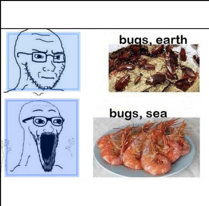 You will eat ze sea bugs Political Compass