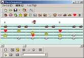 MarioSequencer ファイル(E) 編集E) ヘルプ(H) 女 女 G 国