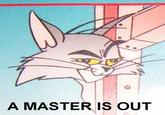A MASTER IS OUT