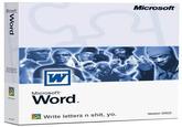 Mons Microsoft Microsoft Word Write letterz n s---, yo. esion 2002