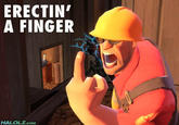 ERECTIN' A FINGER HALOLZ.CoM