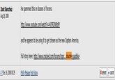 zootreferencescracked.png He spammed this on dozens of forums: Inii:rv.yeuil*e.exnri/ eY and he appears to be using it to get chosen as the new Captain America. Full story here: http://www.cracked.com/forums/topic...douche-quadbike Profile Message Post History Zoot Sanchez Aug 28, 2008 ttp://www.voutu com/watc Bd # ? Dec 16, 2008 00:29 REPORTQUOTE