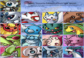 As"Favourite Pokémon of Each Type" Memel The explanation of this quiz is as simple as the title: draw your favourite Pokémon of each elemental type in the boxes DO NOT COPY, USE, EDIT ETC or Amiell kill you >x Meme created by Aqua-aquamizukoadeviantart.com DRAGON FIGHT GHOST NORHAL POISON PSWGHC ROCK HATER