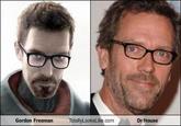 Gordon Freeman com Dr House