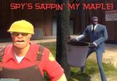 SPY'S SAPPIN MY MAPLE AUTHORI PERSON -ONLY