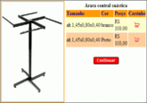 Suastica.gif Arara central suástica Cor Preco Carrinho amanho alt. 1,45x0,80x0,40 branco alt. 1,45x0,80x0,40 Preto RS 100.00 RS 100,00 暴 Continuar