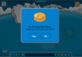 NEW You have tipped the Iceberg. Would you like to claim your prize? Yes No MAP 2