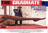 THE GRADUATE rS youre uying to seduce me. aren't you? 0 30 Anniversary Presentation with new prints STRAND RELEASING AND RIALTO PICTURES PREENT A JOSEPH E. LEVINE PRESENTATION OF A MIKE NICHOLS/LAWRENCE TURMAN PRODUCTION THE GRADUATE" STARRING ANNE BANCROFT AND DUSTIN HOFFMAN KATHARINE ROSS SCREENPLAY BY CALDER WILLINGHAM AND BUCK HENRY SONGS coMPOSED BY PAUL SIMON SUNG BY SIMON AND GARFUNKEL PRODUCED BY LAWRENCE TURMAN DIRECTED BY MIKE NICHOLS