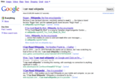 Web Images Videos Maps News Shopping Gmail more ▼ Google can read wikpedia Search About 25,800,000 results (0.21 seconds) Advanced search Everything ▼ More N------ Wikipedia the free encyclopedia Because it was declared obscene, everybody wanted to read it, the tobacco brand became "Bigger Hare and the canned goods brand became N---- Head". en.wikipedia.org/wiki/N----- - Cached - Similar Any time Past 3 weeks Could Read My Mind - Wikipedia, the "If You Could Read My Mind" is a song by Canadian singer/songwriter Gordon en.wikipedia.org/wiki/lf_You_Could_Read_My_Mind ▼ More search tools Twitter-Wikipedia t service that enables its users to send and read other user messages... en.wikipedia.org/wiki/Twitter More results from en.wikipedia.org 》 ather l Can Read Wikipedia Jun 23, 2010 Jun 23, 2010 Normally the pranks are so obvious, but I was scratching my head at first on this one. i can read wikipedia is trending this news.gather.com/viewArticle.action?articleld-281474978322449 - Cached nother Prank 20 posts -14 authors - Last post: Jun 24 "i can read wikipedia" is trending this morning, with seemingly no connection to anything significant in reality. www.abovetopsecret.com/forum/thread587191/pg1 - Cached ossible l Can Read Wikipedia Jun 23, 2010... that enables you to read Wikipedia on your mobile and computer, so you carn say, I Can Read Wikipedia'. Wikipedia is considered to be the.. www.buzztab.com/.../i-can-read-wikipedia-yes-it-is-possiblel - Cached