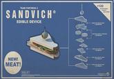 +120 TEAM FORTRESS 2 SANDVICH° EDIBLE DEVICE NEW! MEAT!