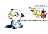 From the source page: "I choose him as starter!"