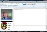 E Chatroulette! - Windows Internet Explorer | Google ijsaisie automatique, e http://chatroulette.com/ le | x Google | ▼ | Rechercher g-4- Partager孕. ★ Mes favorisAB Orthographe, ewa-sc...- Search the web Search ▼ Favors slee, 88 | ▼ E Facebook Chatroulette e sites suggérés ▼ Plus de complements ▼ Chatroulette! Partne > Connected, feel free to talk now Receive: V Video Audio Speaker: You Try to make Face ManyCam Options Paint E Chatroulette!-Win... Mes screens chatro