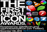 THE FIRST ANNUAL CON AWARDS. Powered by Qie9içon and otoshőpičon (on Twitter) November 13th. 2010 http:/liconawards.tumblr.com/