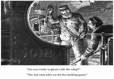 Are you ready to ghost-ride the whip?" "Yes, but only after we do the choking game."