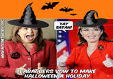 YAY SATAN! IV SATAN TEABAGGERS VOW TO MAKE HALLOWEEN A HOLIDAY