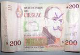 $200 BANCO CENTRAL DEL 0 URUGUAY 9 9 2006 PESOS URUGUAYOS 09599207 s200 DOSCIENTOS s 200 MONEDA NACIONAL