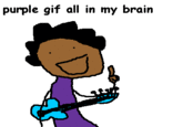 purple gif all in my brain