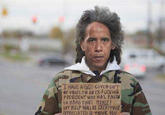 HAVE A GOU GIVEN GIET ar voicE.rM AK EX-F------ PRESIDENT WHO HAS FALLEH ON HARD TIMES EASE! ANYKELP WILL BE CREATFUuf